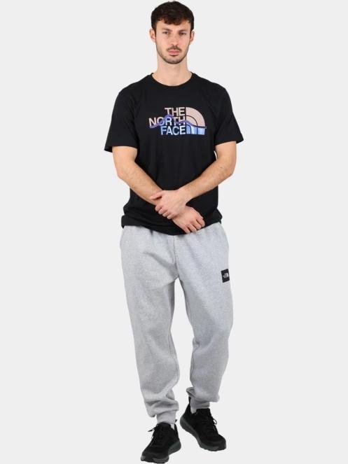 tricou cu maneci scurte pt. barbati The North Face M Ss Mountain Line Tee negru 5