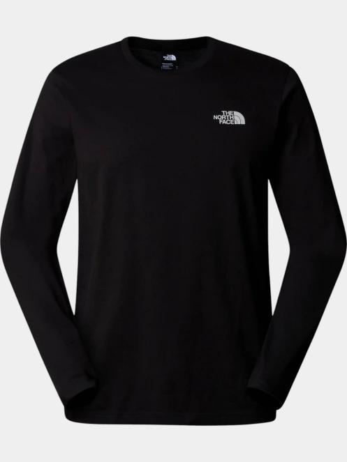 tricou cu maneci lungi pt. barbati The North Face M L/S Simple Dome Tee negru 5