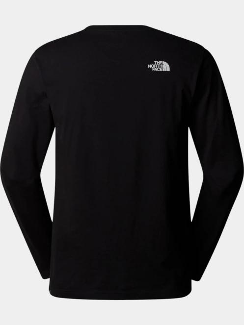 tricou cu maneci lungi pt. barbati The North Face M L/S Simple Dome Tee negru 6