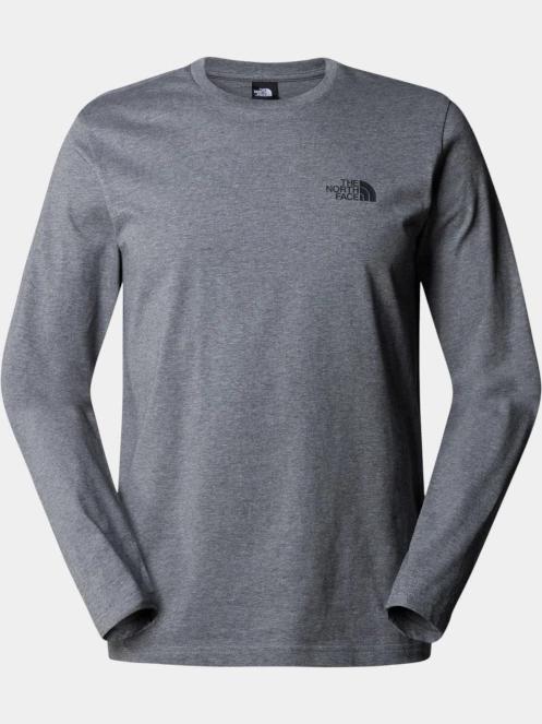 tricou cu maneci lungi pt. barbati The North Face M L/S Simple Dome Tee gri 5