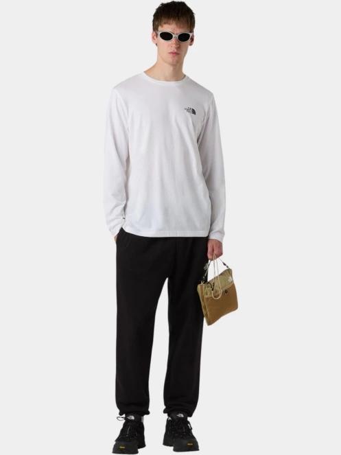 tricou cu maneci lungi pt. barbati The North Face M L/S Simple Dome Tee alb 4