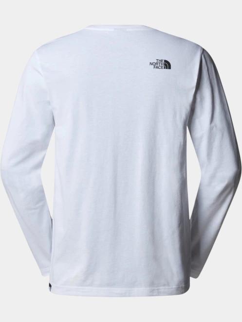 tricou cu maneci lungi pt. barbati The North Face M L/S Simple Dome Tee alb 6