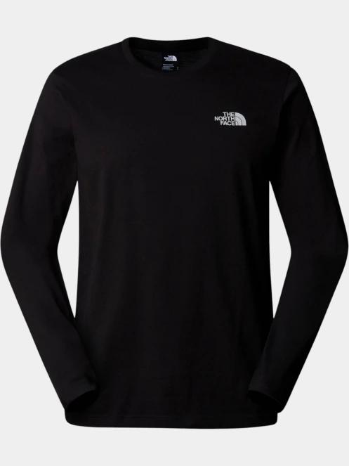 tricou cu maneci lungi pt. barbati The North Face M L/S Simple Dome Tee negru 5