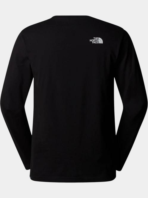 tricou cu maneci lungi pt. barbati The North Face M L/S Simple Dome Tee negru 6