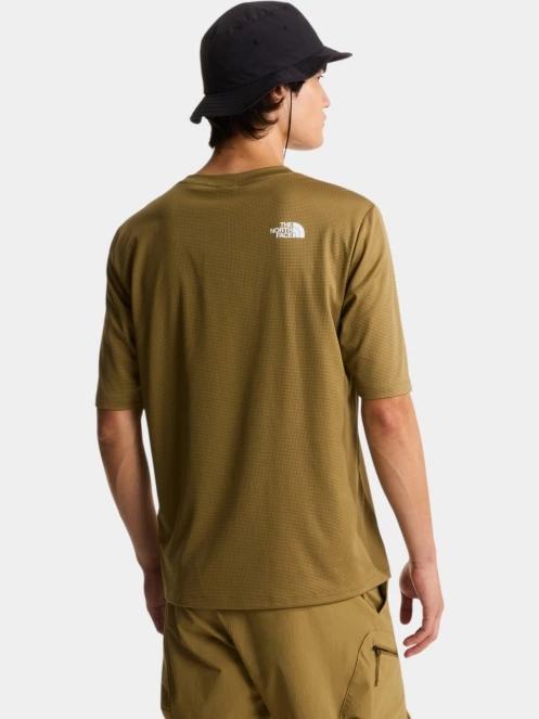 tricou pentru sport, cu maneci scurte pt. barbati The North Face M Shadow Ss oliv 4