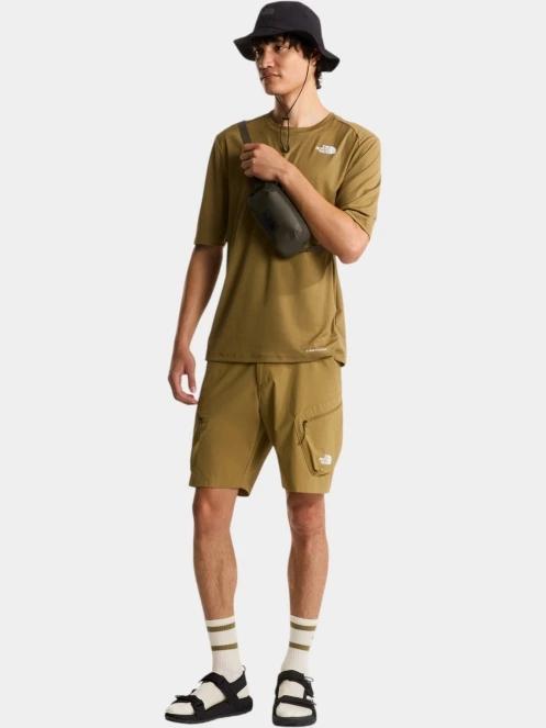 tricou pentru sport, cu maneci scurte pt. barbati The North Face M Shadow Ss oliv 5