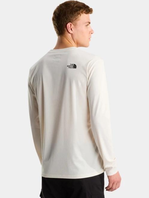 tricou cu maneci lungi, pentru sport pt. barbati The North Face M Shadow Ls alb 4