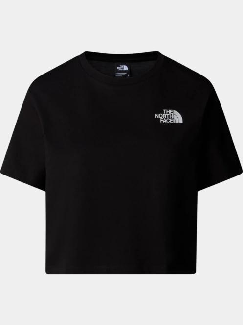 crop top pt. femei The North Face W Simple Dome Cropped Slim Tee negru 5