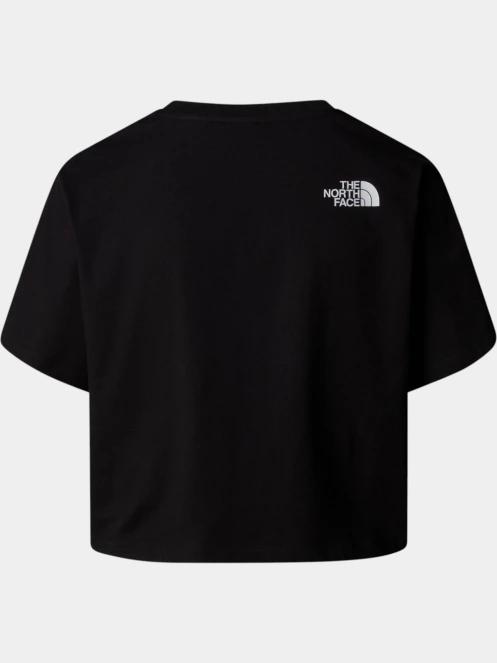 crop top pt. femei The North Face W Simple Dome Cropped Slim Tee negru 6