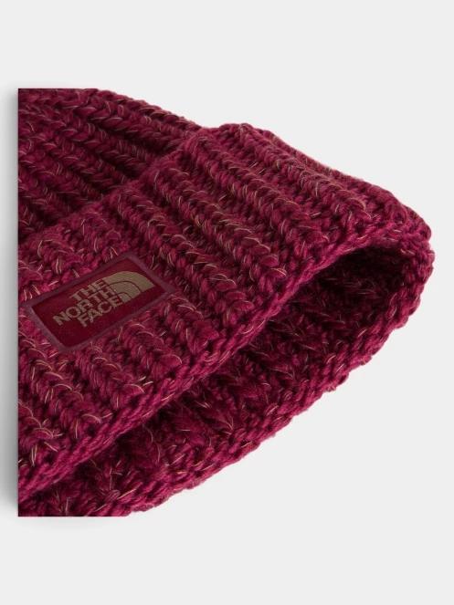 caciula cu mot The North Face Cozy Chunky Cabin Beanie bordo 3