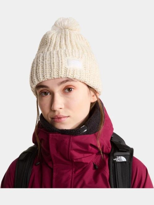 caciula cu mot The North Face Cozy Chunky Cabin Beanie nisip 4