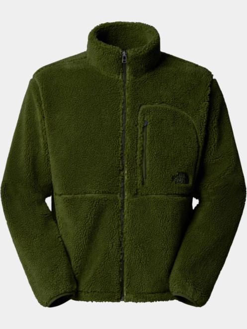 pulover polar pt. barbati The North Face M Extreme Pile 2 Fz Jacket verde 6