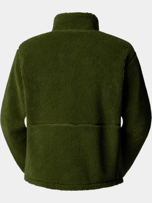 pulover polar pt. barbati The North Face M Extreme Pile 2 Fz Jacket verde 7