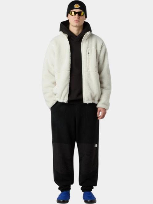 pulover polar pt. barbati The North Face M Extreme Pile 2 Fz Jacket alb 4