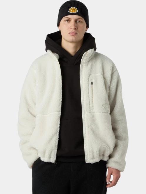 pulover polar pt. barbati The North Face M Extreme Pile 2 Fz Jacket alb 5
