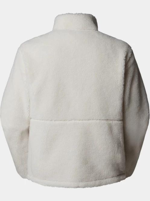 pulover polar pt. barbati The North Face M Extreme Pile 2 Fz Jacket alb 7