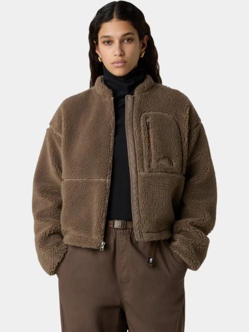 jacheta de primavara pt. femei The North Face W Extreme Pile 2 Fz Jacket maro 5