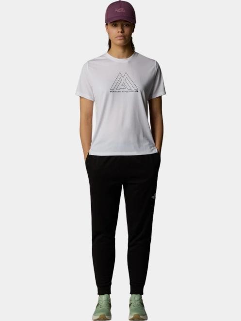 tricou pentru sport, cu maneci scurte pt. femei The North Face W Ma Flex S/S Tee alb 4