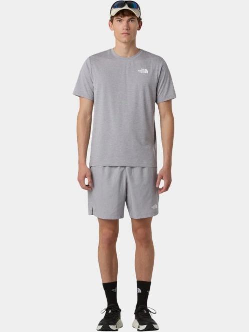 tricou pentru sport, cu maneci scurte pt. barbati The North Face M 24/7 S/S Tee Reg gri 4