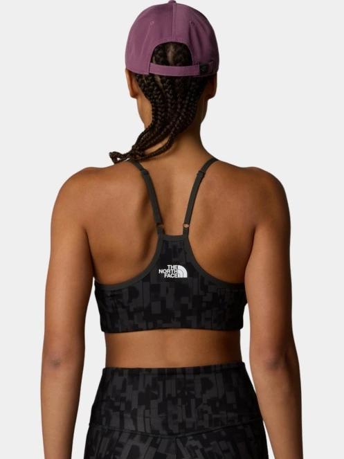sutien pentru sport pt. femei The North Face W Flex Light Bra Print gri 3