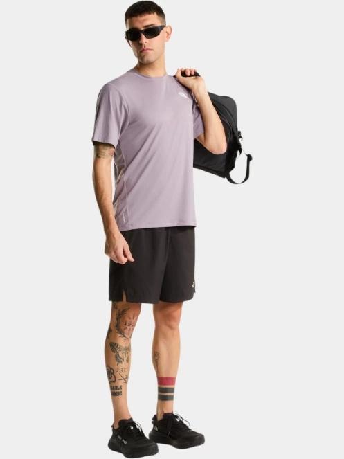 tricou pentru sport, cu maneci scurte pt. barbati The North Face M 24/7 Box Nse Ss Tee violet 5
