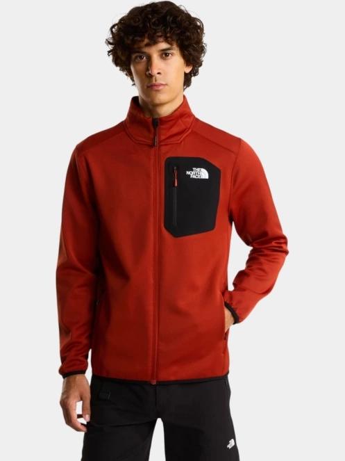 pulover polar pt. barbati The North Face M Crest Fz portocaliu 2