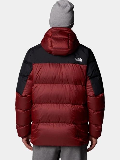 geaca de drumetie matlasata pt. barbati The North Face M Diablo Down Hoodie rosu 3