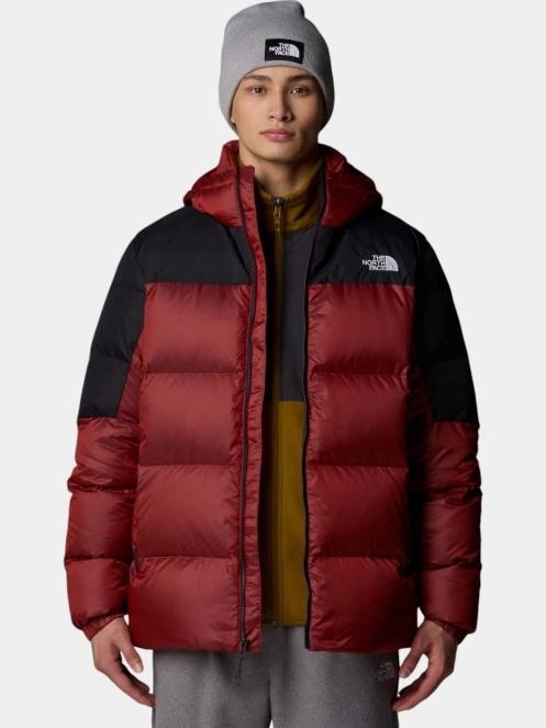 geaca de drumetie matlasata pt. barbati The North Face M Diablo Down Hoodie rosu 5