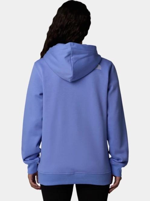 pulover cu gluga pt. femei The North Face W Drew Peak Pullover Hoodie albastru deschis 3