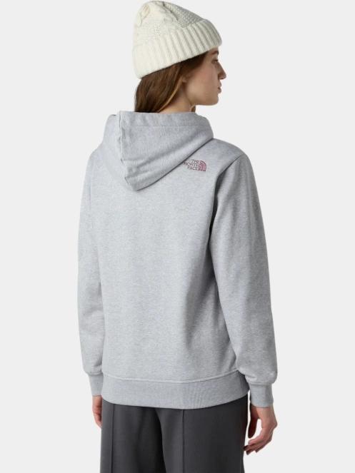 pulover cu gluga pt. femei The North Face W Drew Peak Pullover Hoodie gri 3