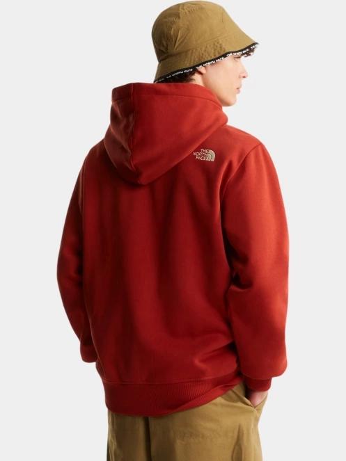 pulover cu gluga pt. barbati The North Face M Drew Peak Regular Hoodie rosu 4