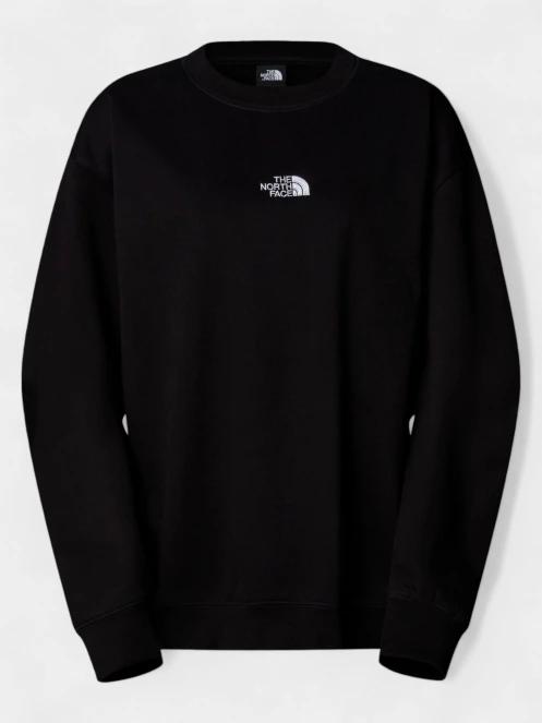 pulover pt. femei The North Face W Essential Oversize Crew negru 5