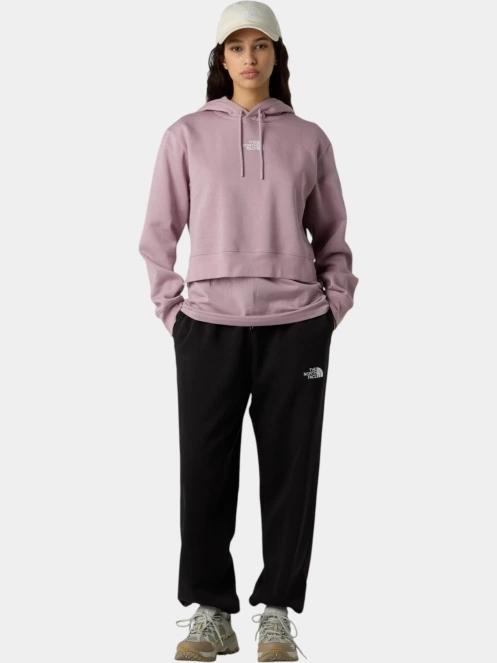 pulover cu gluga pt. femei The North Face W Essential Crop Hoodie violet 4
