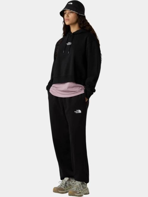 pulover cu gluga pt. femei The North Face W Essential Crop Hoodie negru 4