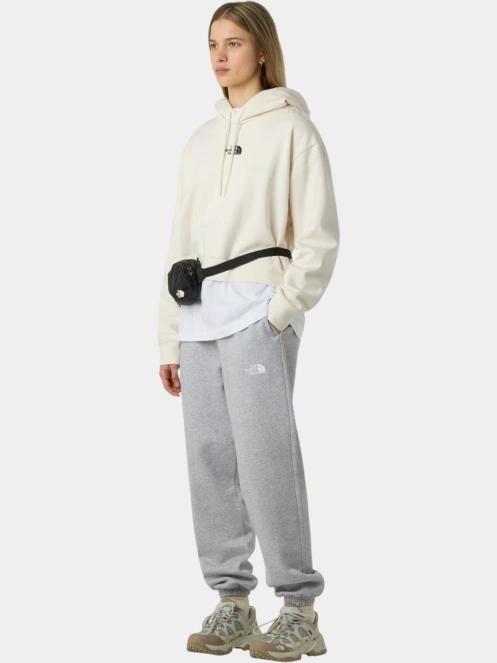pulover cu gluga pt. femei The North Face W Essential Crop Hoodie alb 4