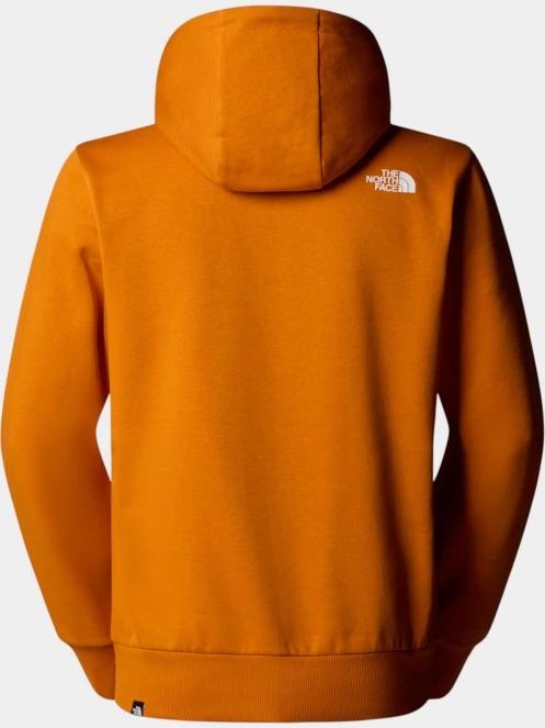 pulover cu gluga pt. barbati The North Face M Simple Dome Hoodie portocaliu 3