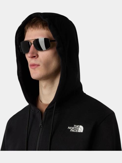 pulover cu gluga pt. barbati The North Face M Simple Dome Full Zip Hoodie negru 5