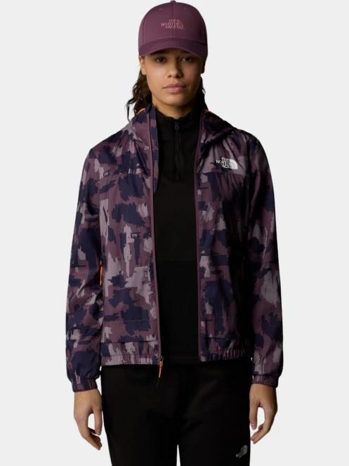 geaca de vant pt. femei The North Face W Ma Wind Track Top Print violet 5