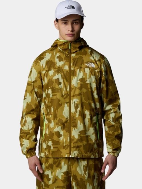 geaca de vant pt. barbati The North Face M Ma Hooded Wind Jacket Print maro 2