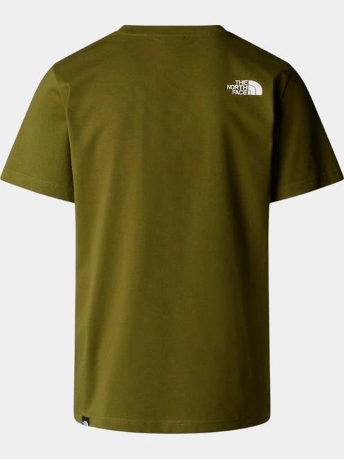 tricou cu maneci scurte pt. barbati The North Face M S/S Easy Tee oliv 6
