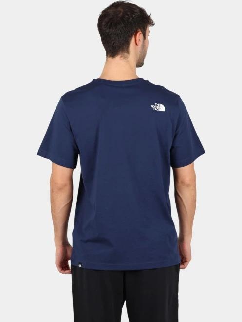 tricou cu maneci scurte pt. barbati The North Face M Ss Easy Tee albastru inchis 4