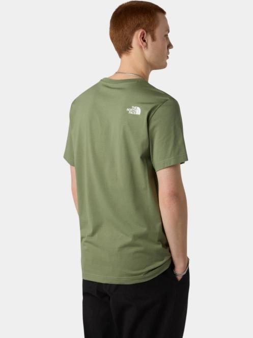 tricou cu maneci scurte pt. barbati The North Face M Ss Easy Tee verde 3