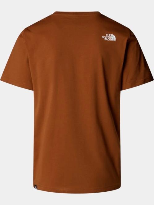 tricou cu maneci scurte pt. barbati The North Face M Ss Easy Tee maro 6