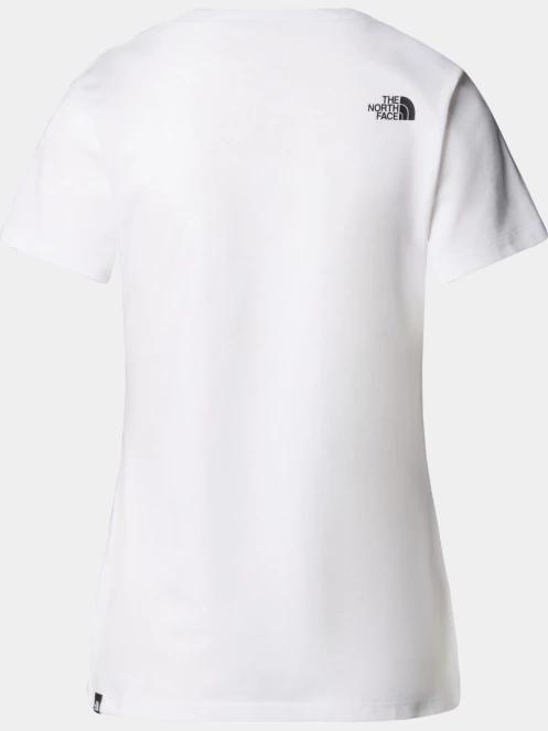 tricou cu maneci scurte pt. femei The North Face W S/S Easy Tee alb 6