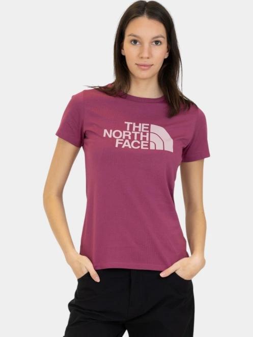 tricou cu maneci scurte pt. femei The North Face W S/S Easy Tee magenta 2