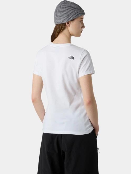 tricou cu maneci scurte pt. femei The North Face W Ss Easy Tee alb 3