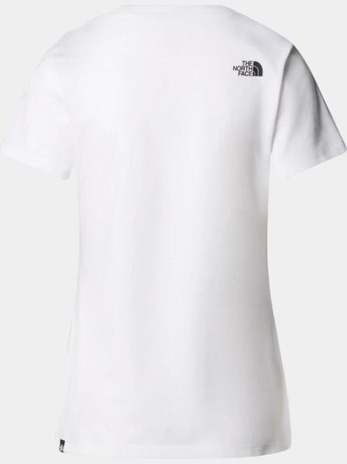 tricou cu maneci scurte pt. femei The North Face W Ss Easy Tee alb 6