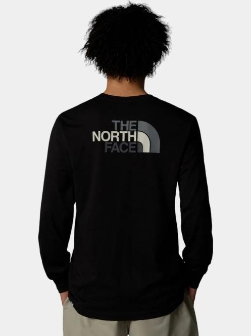 tricou cu maneci lungi pt. barbati The North Face M L/S Easy Tee negru 3