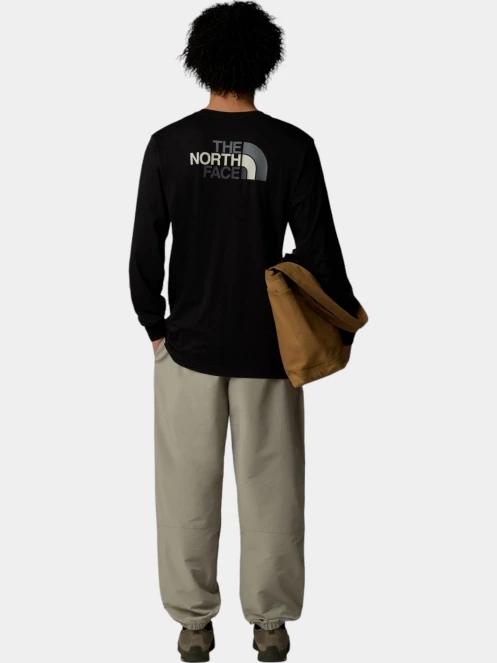 tricou cu maneci lungi pt. barbati The North Face M L/S Easy Tee negru 4