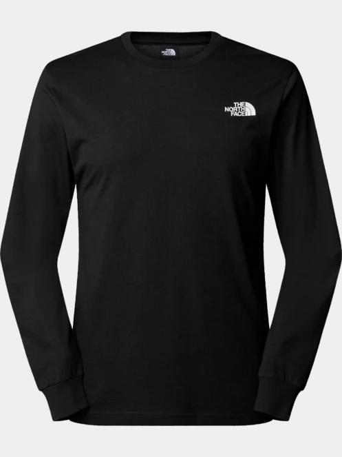 tricou cu maneci lungi pt. barbati The North Face M L/S Easy Tee negru 5